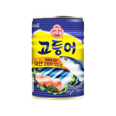 [실온]오뚜기고등어(캔) 400G, 1개