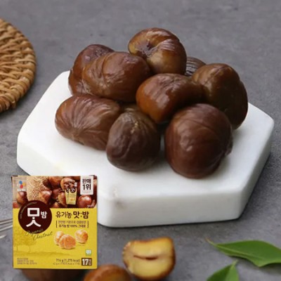 [실온] 코스트코_CJ유기농 맛밤 (42g*17), 1개