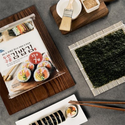[실온] 코스트코_두번 구운 김밥김(33g*7), 1개