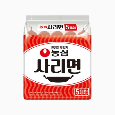[실온]농심사리면(110g*5), 1개